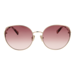 Ted Baker Sonnenbrille TB1775 58401 – Frontansicht mit Metall Rahmen und Rosa Gläsern