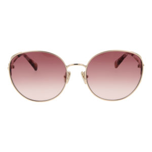 Ted Baker Sonnenbrille TB1775 58401 – Frontansicht mit Metall Rahmen und Rosa Gläsern