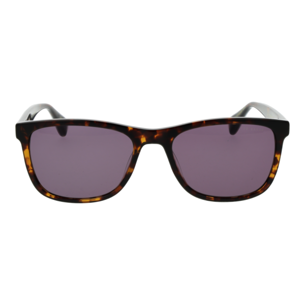 Ted Baker Sonnenbrille TB1779 57119 – Frontansicht mit Azetat Rahmen und Lila Gläsern