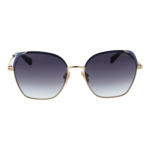 Ted Baker Sonnenbrille TB1786 56682 – Frontansicht mit Metall Rahmen und Grau Gläsern