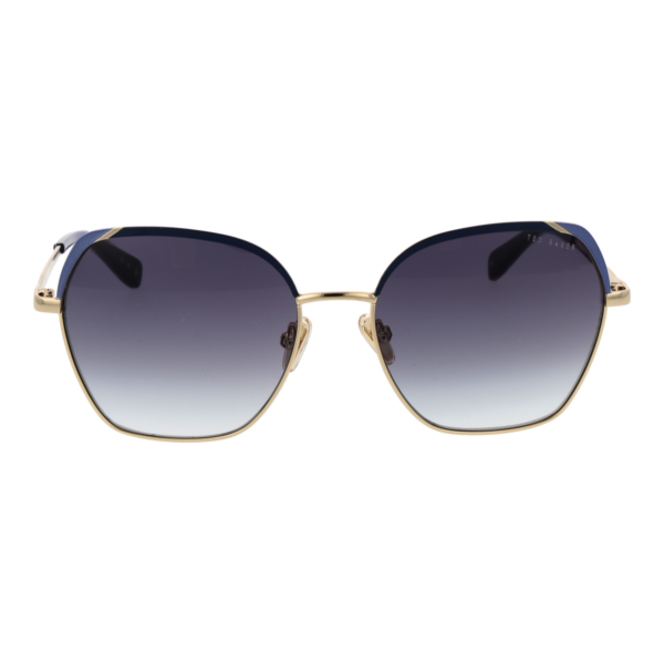 Ted Baker Sonnenbrille TB1786 56682 – Frontansicht mit Metall Rahmen und Grau Gläsern