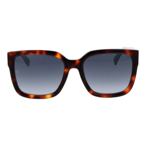 Tommy Hilfiger Sonnenbrille TH 2342/S 5605L08 – Frontansicht mit Azetat Rahmen und Blau Gläsern