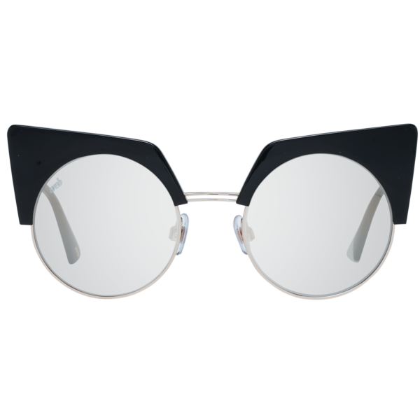 Web Sonnenbrille WE0229 4905C – Frontansicht mit Metall & Kunststoff Rahmen und Grau Gläsern