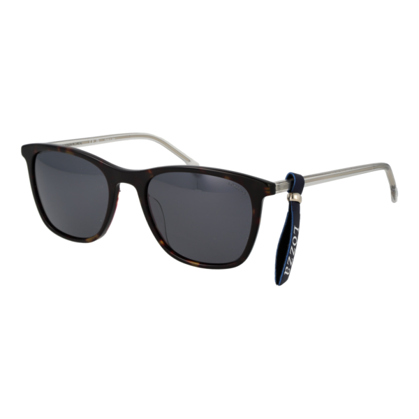 Lozza Sonnenbrille SL4177M 53768P – 45° Seitenansicht Lozza Panto Sonnenbrille SL4177M 53768P in Schwarz – 45° Seitenansicht