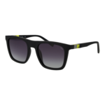 Fila Quadrat Sonnenbrille SFI527 52U28P in Schwarz – 45° Seitenansicht