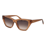 Tous Katzenaugen Sonnenbrille STOB85 530D67 in Braun – 45° Seitenansicht