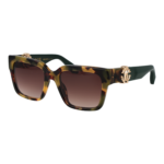 Roberto Cavalli Quadrat Sonnenbrille SRC040M 540AGG in Havanna – 45° Seitenansicht