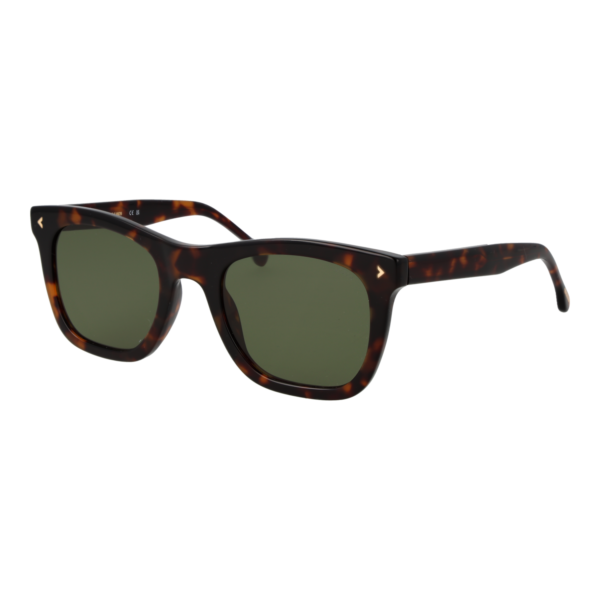 Lozza Quadrat Sonnenbrille SL4359 5404BL in Havanna – 45° Seitenansicht