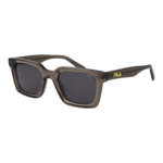 Fila Quadrat Sonnenbrille SFI897 5106XK in Grau – 45° Seitenansicht
