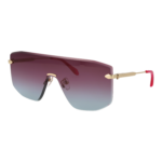 Just Cavalli Monoscheibe Sonnenbrille SJC111 99300Y in Gold – 45° Seitenansicht