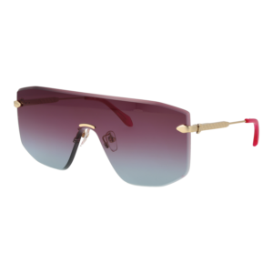 Just Cavalli Monoscheibe Sonnenbrille SJC111 99300Y in Gold – 45° Seitenansicht
