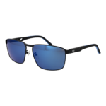 Fila Rechteck Sonnenbrille SFIA08 63531B in Schwarz – 45° Seitenansicht