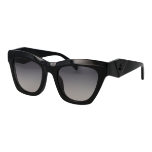 Tous Katzenaugen Sonnenbrille STOC78V 53700Y in Schwarz – 45° Seitenansicht