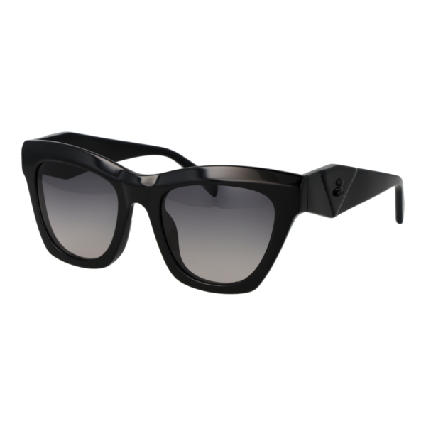 Tous Sonnenbrille STOC78V 53700Y – 45° Seitenansicht Tous Katzenaugen Sonnenbrille STOC78V 53700Y in Schwarz – 45° Seitenansicht