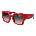 Just Cavalli Quadrat Sonnenbrille SJC149 5307FU in Rot – 45° Seitenansicht