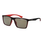 Police Quadrat Sonnenbrille SPLN26 5406TY in Schwarz – 45° Seitenansicht