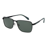 Polaroid Rechteck Sonnenbrille PLD 2171/G/S/X 58124UC in Schwarz – 45° Seitenansicht