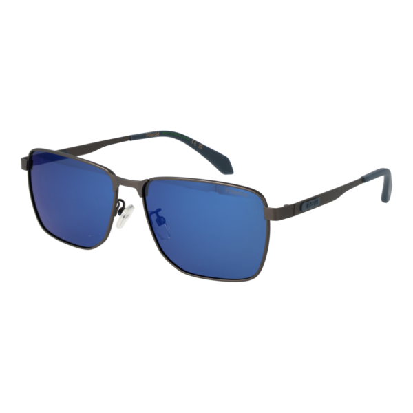 Polaroid Rechteck Sonnenbrille PLD 2171/G/S/X 58V6D5X in Gunmetal – 45° Seitenansicht