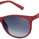 Esprit Sonnenbrille ET17900 55531 in Rot – 45° Seitenansicht