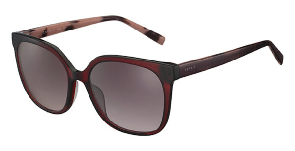 Esprit Sonnenbrille ET40090 55531 in Rot – 45° Seitenansicht