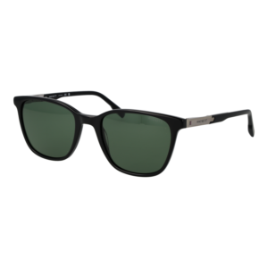 Hackett Quadtrat Sonnenbrille HSK3360 56001 in Schwarz – 45° Seitenansicht