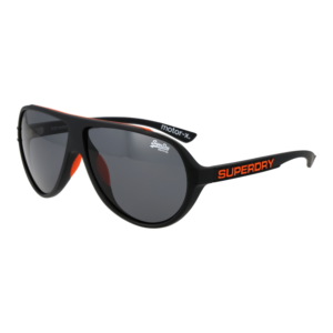 Superdry Pilotenbrille Sonnenbrille SDS Motor X 61104 in Schwarz – 45° Seitenansicht