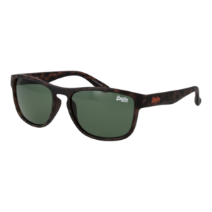 Superdry Trapez Sonnenbrille SDS Rockstar 54122 in Braun – 45° Seitenansicht