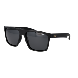 O'Neill Quadrat Sonnenbrille ONS HARL 57127P in Schwarz – 45° Seitenansicht