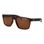 O'Neill Quadrat Sonnenbrille ONS HARL 57102P in Braun – 45° Seitenansicht