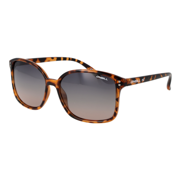 O'Neill Quadrat Sonnenbrille ONS PRAI 58112P in Havanna – 45° Seitenansicht
