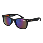 Superdry Quadrat Sonnenbrille SDS Rookie 52127 in Schwarz – 45° Seitenansicht