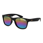 Superdry Quadrat Sonnenbrille SDS Alfie 55127P in Schwarz – 45° Seitenansicht