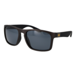 Caterpillar Quadrat Sonnenbrille CTS YARD 58108P in Schwarz – 45° Seitenansicht