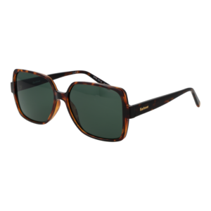 Barbour Quadrat Sonnenbrille BAS 3012 56102 in Havanna – 45° Seitenansicht