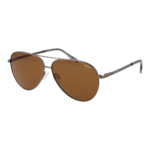 Barbour Pilotenbrille Sonnenbrille BAS 3021 61205 in Gunmetal – 45° Seitenansicht