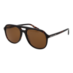 Barbour Pilotenbrille Sonnenbrille BAS 3027 57102 in Havanna – 45° Seitenansicht