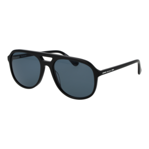 Barbour Pilotenbrille Sonnenbrille BAS 3027 57104 in Schwarz – 45° Seitenansicht