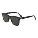 Barbour Quadrat Sonnenbrille BAS 3028 55102 in Havanna – 45° Seitenansicht
