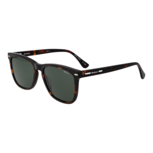 Barbour Quadrat Sonnenbrille BAS 3028 55102 in Havanna – 45° Seitenansicht