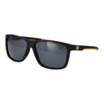 Caterpillar Quadrat Sonnenbrille CTS 8027 60104P in Schwarz – 45° Seitenansicht