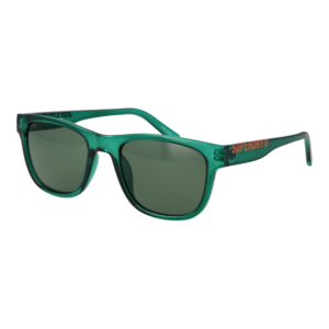 Superdry Trapez Sonnenbrille SDS 5055 53154 in Grün – 45° Seitenansicht