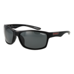 O'Neill Rechteck Sonnenbrille ONS 9060 63127P in Schwarz – 45° Seitenansicht