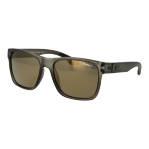 O'Neill Quadrat Sonnenbrille ONS 9075 57107P in Grau – 45° Seitenansicht