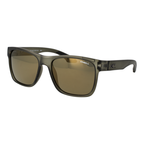 O'Neill Quadrat Sonnenbrille ONS 9075 57107P in Grau – 45° Seitenansicht