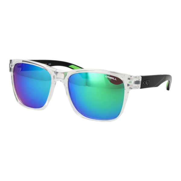 O'Neill Quadrat Sonnenbrille ONS 9075 57113P in Transparent – 45° Seitenansicht