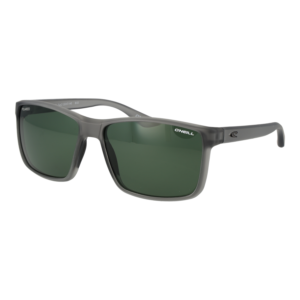 O'Neill Quadrat Sonnenbrille ONS 9076 58108P in Grau – 45° Seitenansicht