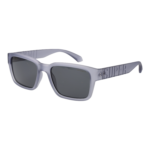 Superdry Rechteck Sonnenbrille SDS 5063 55165 in Grau – 45° Seitenansicht