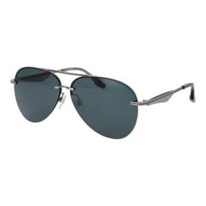 Trussardi Pilotenbrille Sonnenbrille TSM3004 64T01 in Gunmetal – 45° Seitenansicht