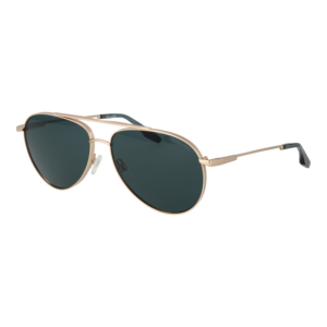 Trussardi Pilotenbrille Sonnenbrille TSM3015 6204B in Gold – 45° Seitenansicht