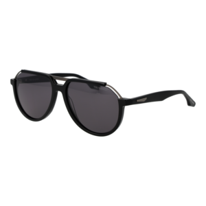 Trussardi Pilotenbrille Sonnenbrille TSM9036 59A01 in Schwarz – 45° Seitenansicht